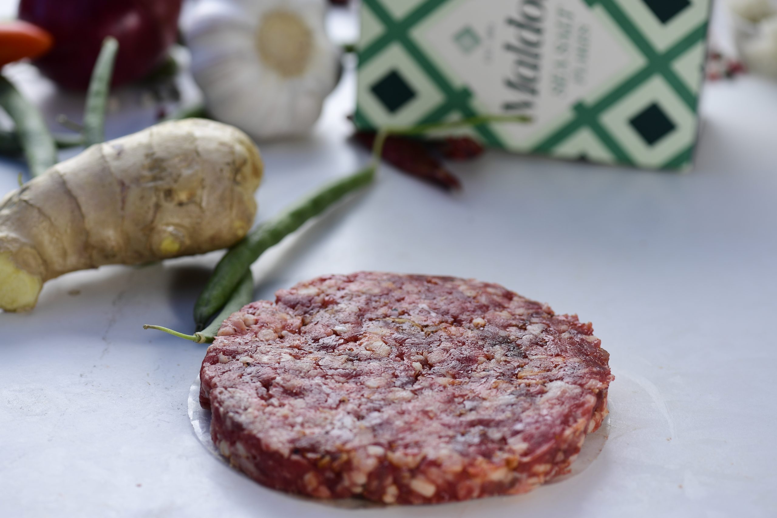 המבורגר המבורגר "חי בריא"