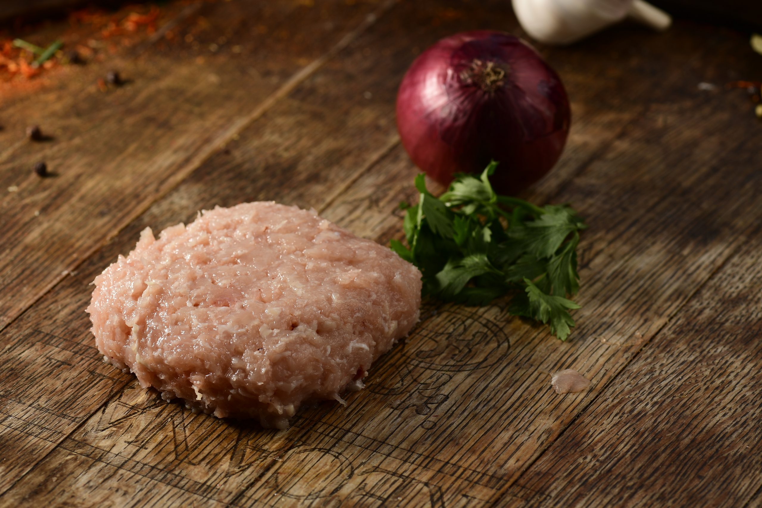 טחון עוף עוף טחון